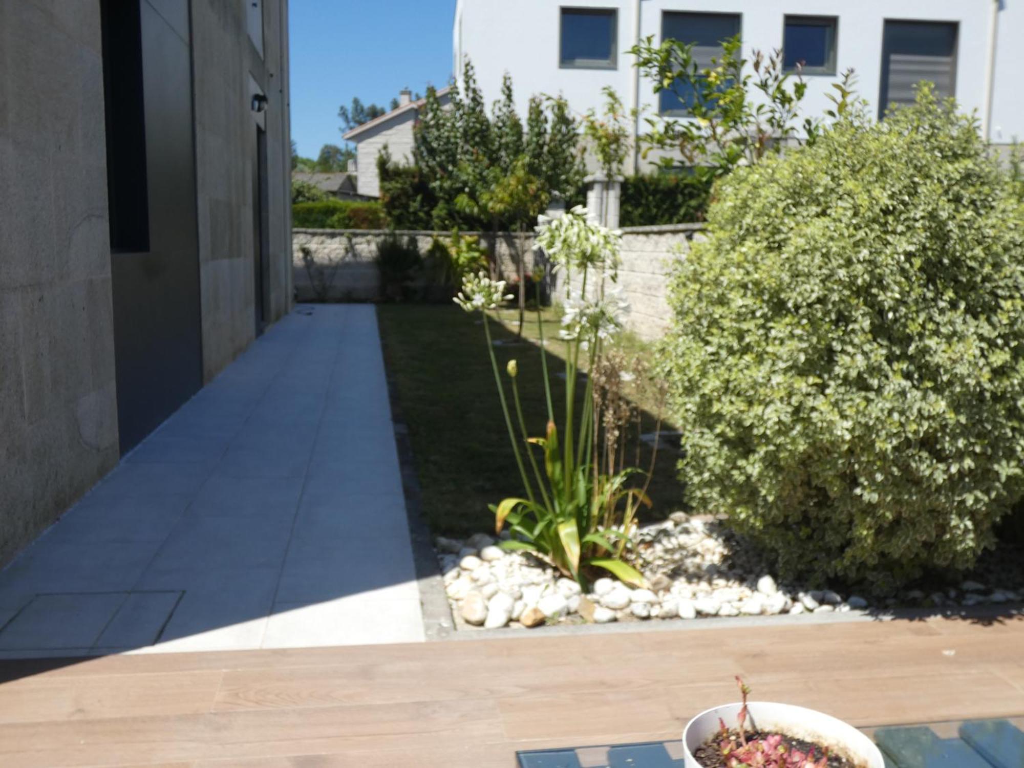 Chalet De Diseno Moderno En Sanxenxo Bagian luar foto
